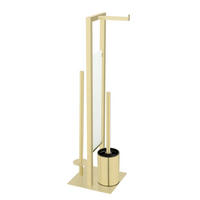 WC SADA   - barvy zlata, Basics, kov/plast (18/70/23cm) - Wenko