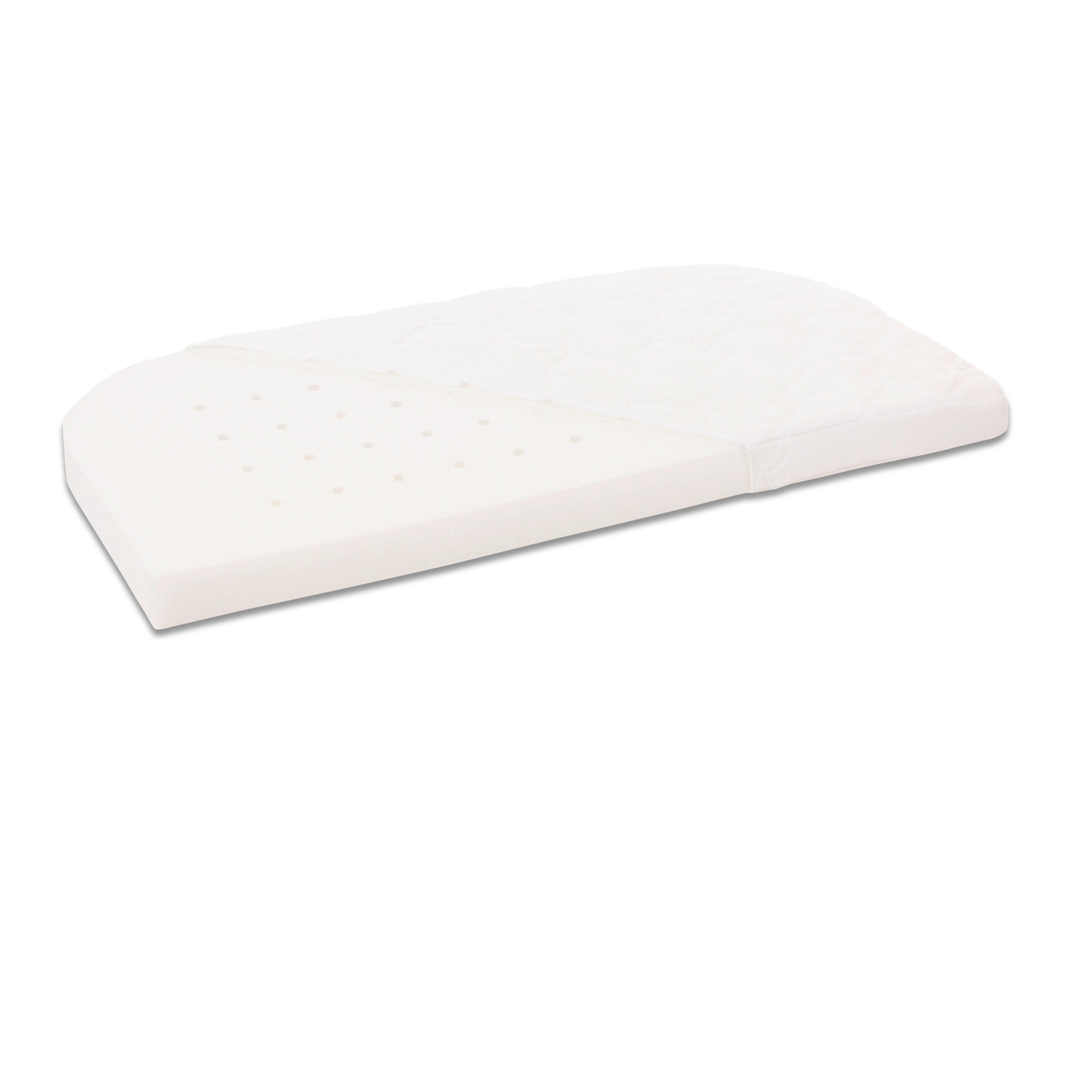 BEISTELLBETTMATRATZE Babybay Original 81/41,5 cm - Weiß, Basics, Textil (81/41,5cm) - Babybay