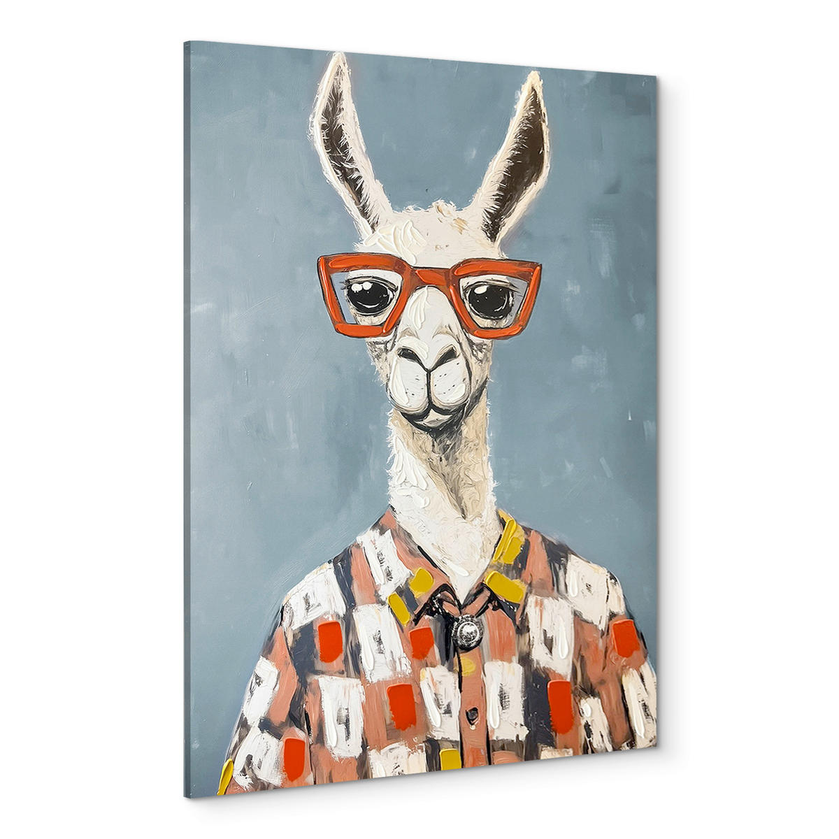 LEINWANDBILD Tiere 70/100 cm  - Multicolor, Basics, Holz/Textil (70/100cm)