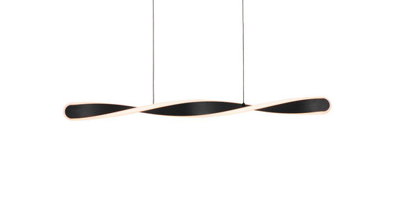 LED-HÄNGELEUCHTE 89/6/150 cm  - Schwarz, Design, Kunststoff/Metall (89/6/150cm) - Novel