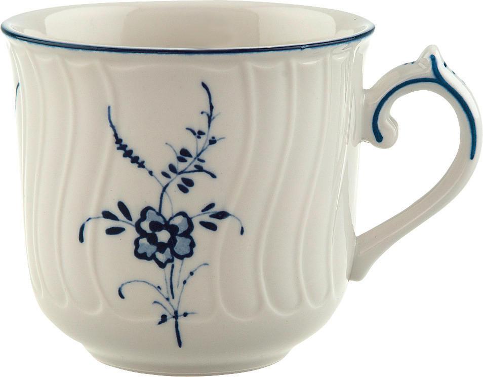SKODELICA ZA ESPRESO  Old Luxembourg      0,1 l  - modra/bela, Basics, keramika (0,1l) - Villeroy & Boch