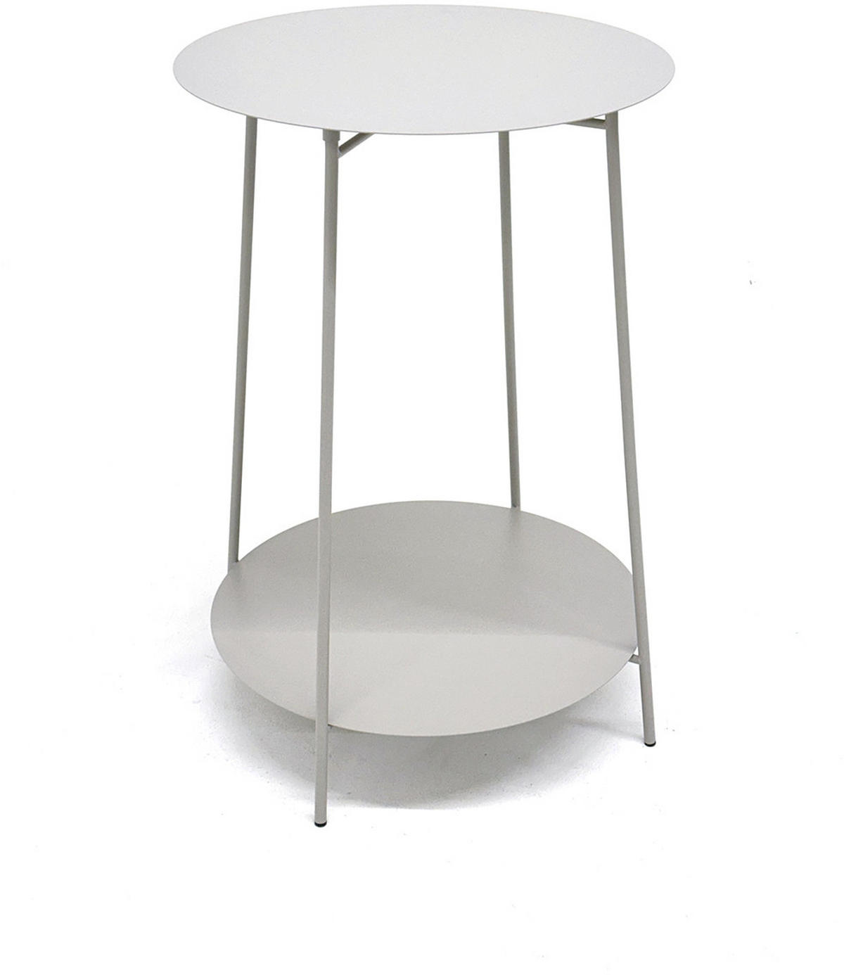 BEISTELLTISCH Kaschmir rund  - Kaschmir, Trend, Metall (45/60cm)