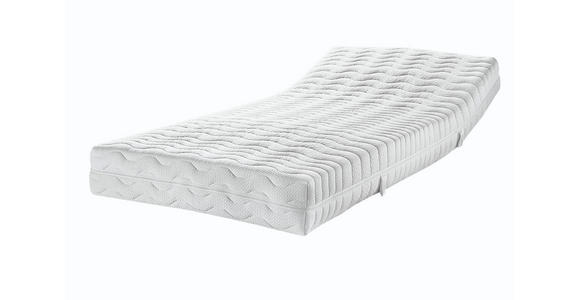 KALTSCHAUMMATRATZE 90/200 cm Höhe ca. 23 cm  - Weiß, Basics, Textil (90/200cm) - Dieter Knoll