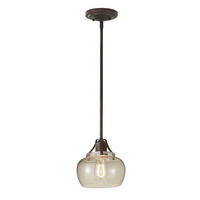 HÄNGLAMPA Elstead Urbanrwl 20.3/28.3 cm  - rostfärgad, Basics, metall (20.3/28.3cm) - Elstead Lighting