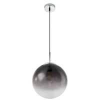 HÄNGELEUCHTE 25/120 cm    - Chromfarben/Grau, Basics, Glas/Metall (25/120cm) - Globo