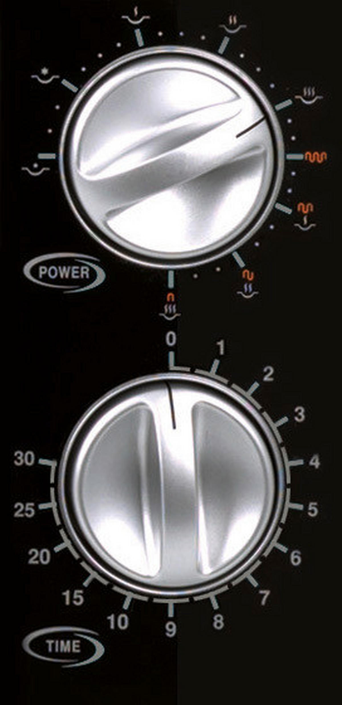 MIKROWELLE Micro Plus 7648,4612,  - Silberfarben, Basics, Metall (45,50/32,50/26,50cm) - Trisa Electronics