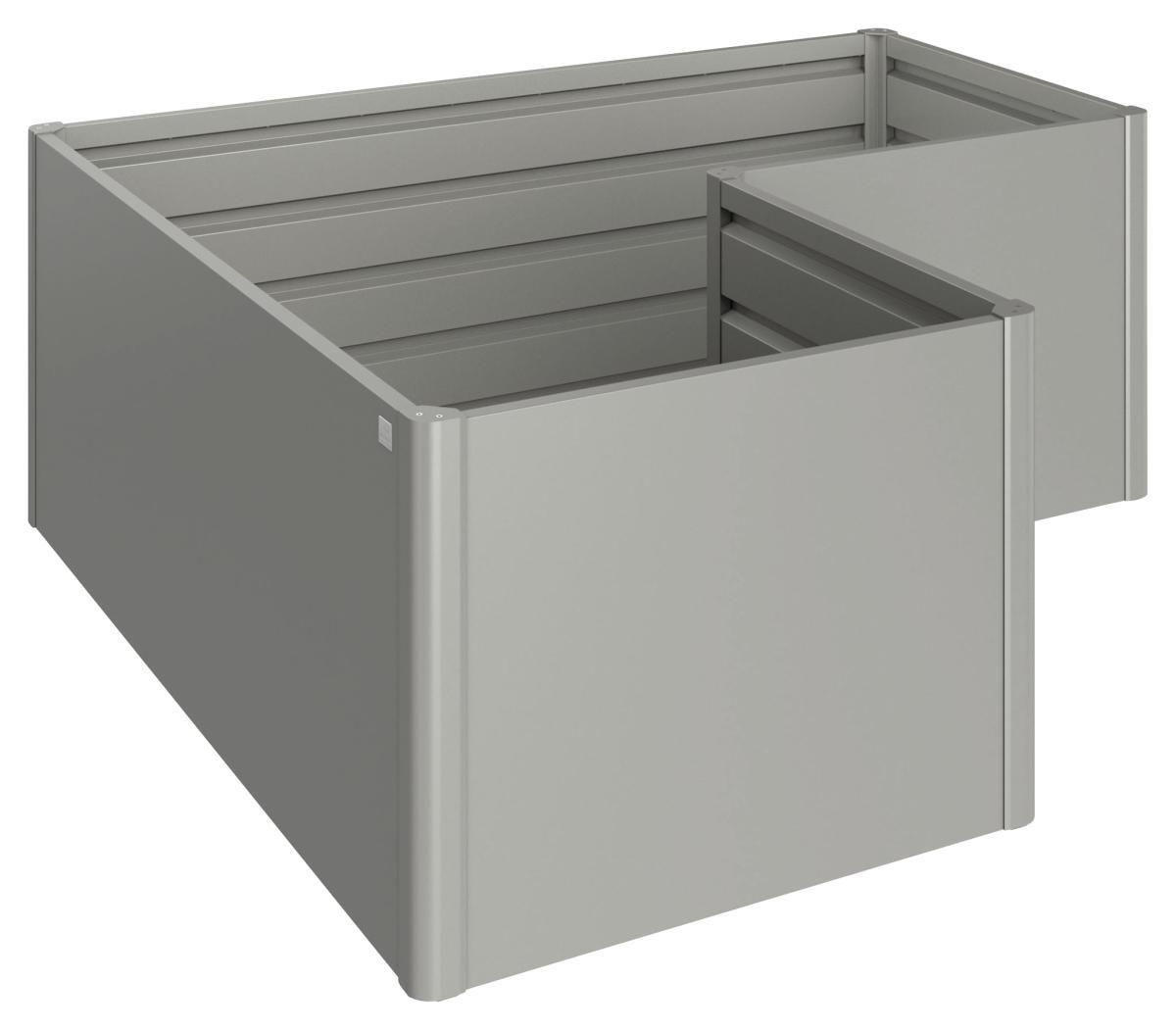 HOCHBEET  - Grau, Design, Metall (201/201cm) - Biohort