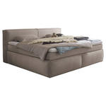 BOXSPRINGBETT 240/200 cm  in Taupe  - Taupe/Schwarz, LIFESTYLE, Kunststoff/Textil (240/200cm) - Esposa