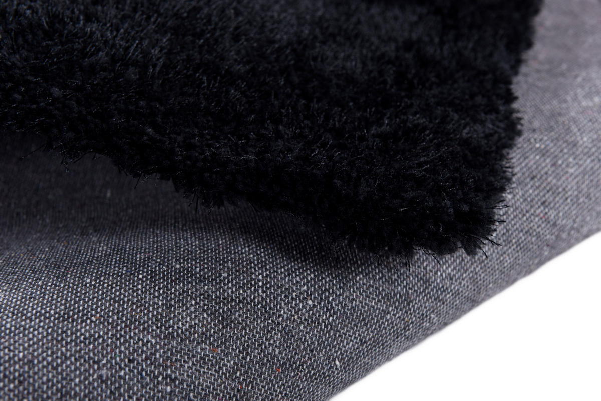 HOCHFLORTEPPICH 160/230 cm Schwarz  - Schwarz, Basics, Textil (160/230cm) - Tom Tailor