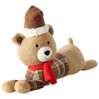 ZUGLUFTSTOPPER    - Braun, Basics, Textil (33/80/15cm)