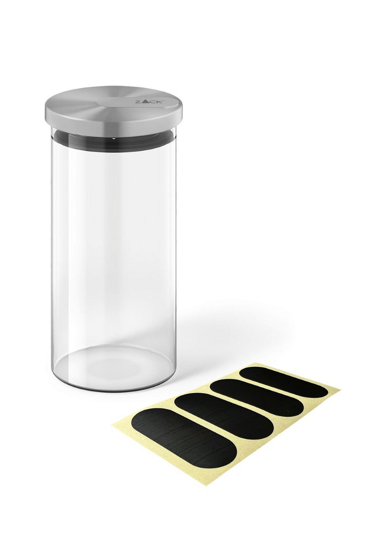 POSUDA ZA ZALIHE  1,100 l  Cundo  - boje oplemenjenog čelika, Konvencionalno, staklo/metal (10,5/20,6cm) - Zack