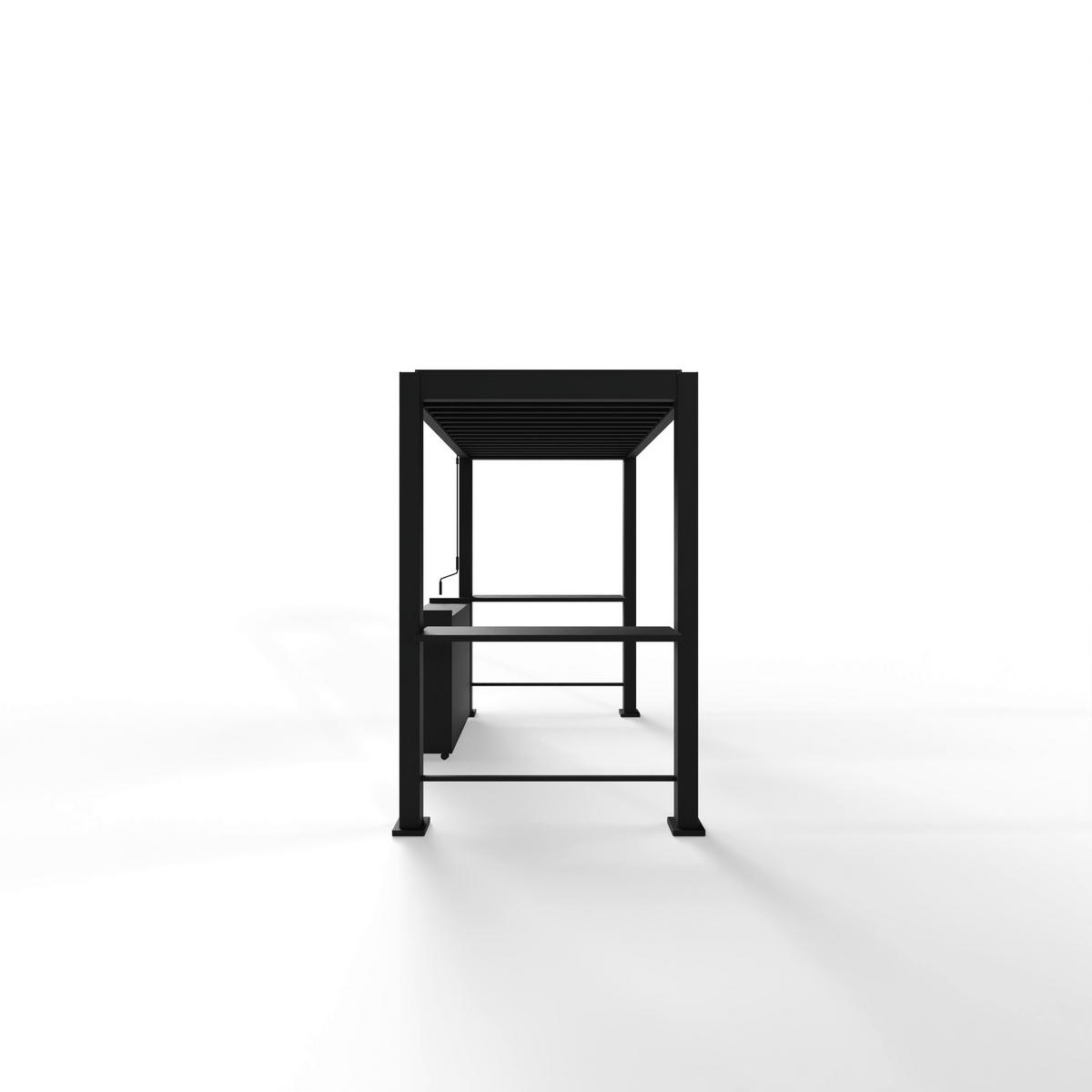PERGOLA - Anthrazit, Lifestyle, Metall (150/240/250cm) - Gardenson
