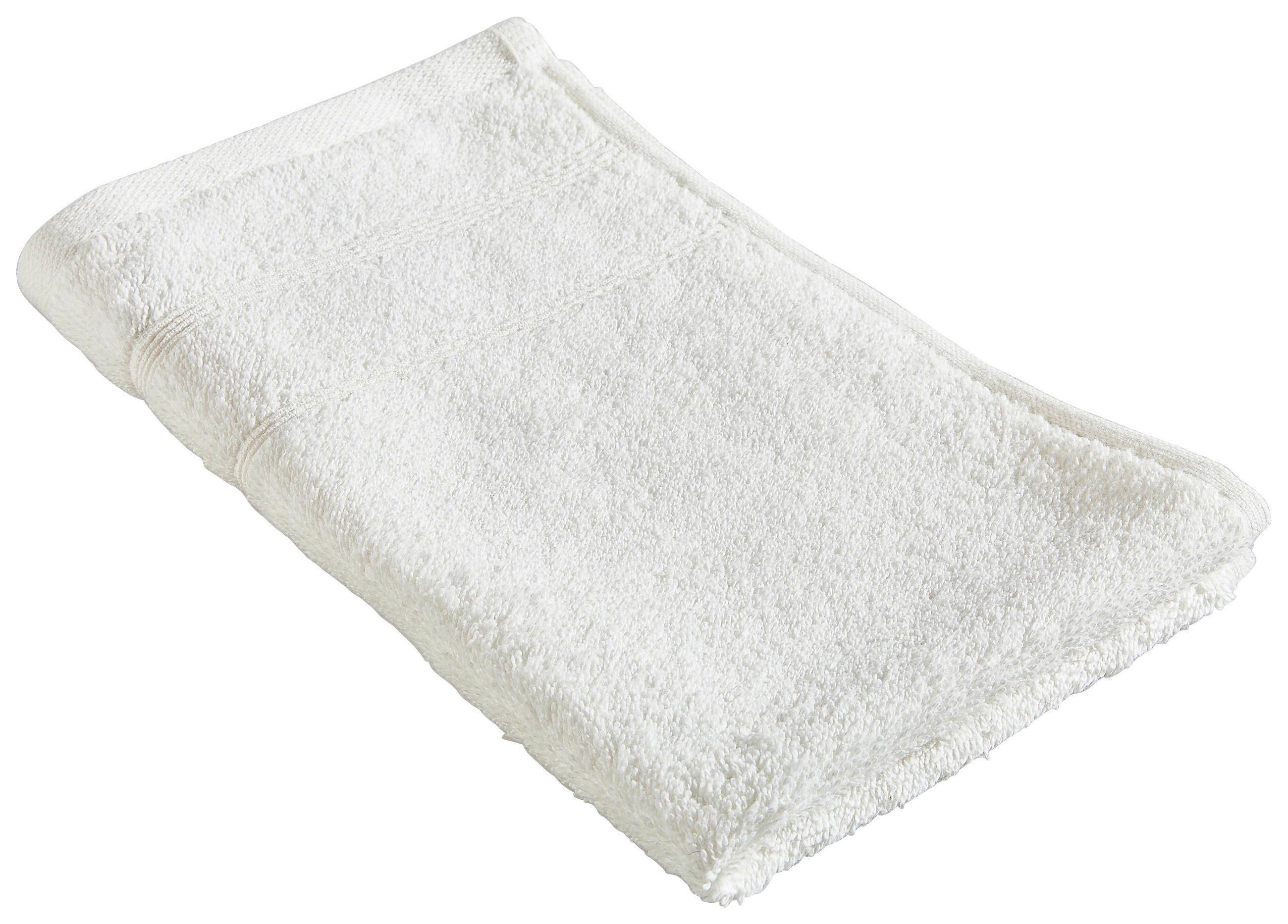 GÄSTETUCH Weiß 30/50 cm  - Weiß, Basics, Textil (30/50cm) - Bio:Vio