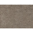 ECKSOFA  in Flachgewebe Braun  204/341 cm  - Schwarz/Braun, Design, Textil/Metall (204/341cm) - Xora