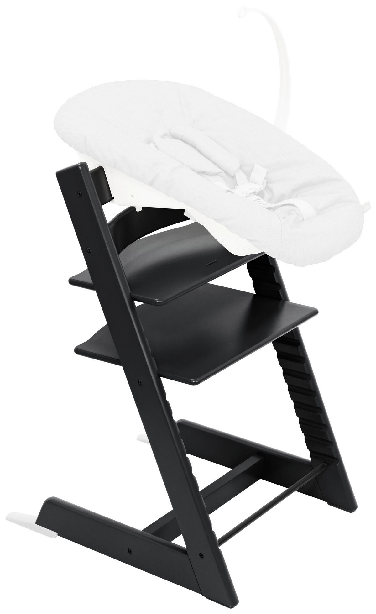HOCHSTUHL Tripp Trapp  - Schwarz, Basics, Holz (46/79/49cm) - Stokke