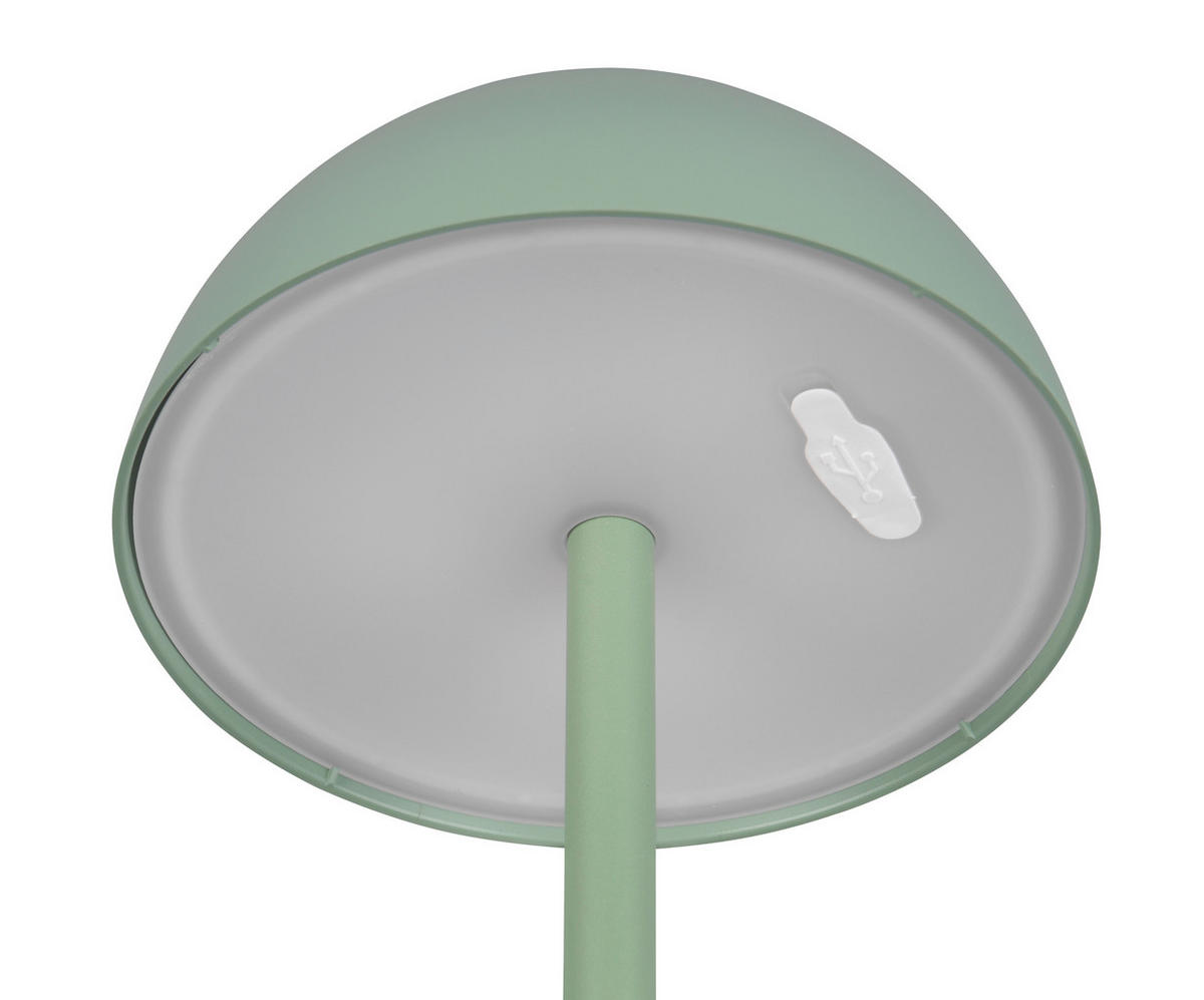 STOLNÍ LAMPA NA BATERIE 13,5/30 cm - zelená, Trend, plast (13,5/30cm)