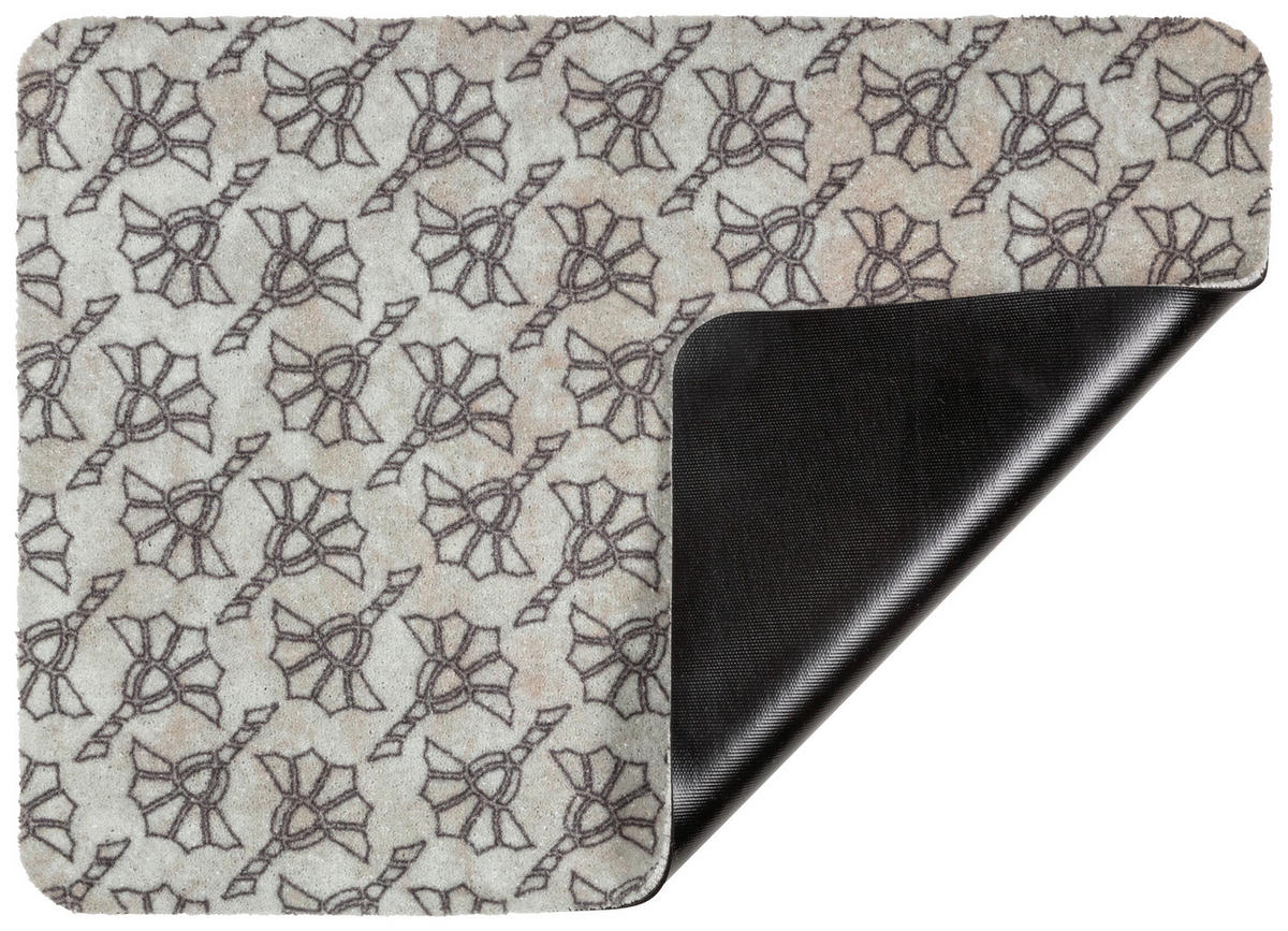 FUSSMATTE - Naturfarben, Design, Kunststoff (50/70cm) - Joop!