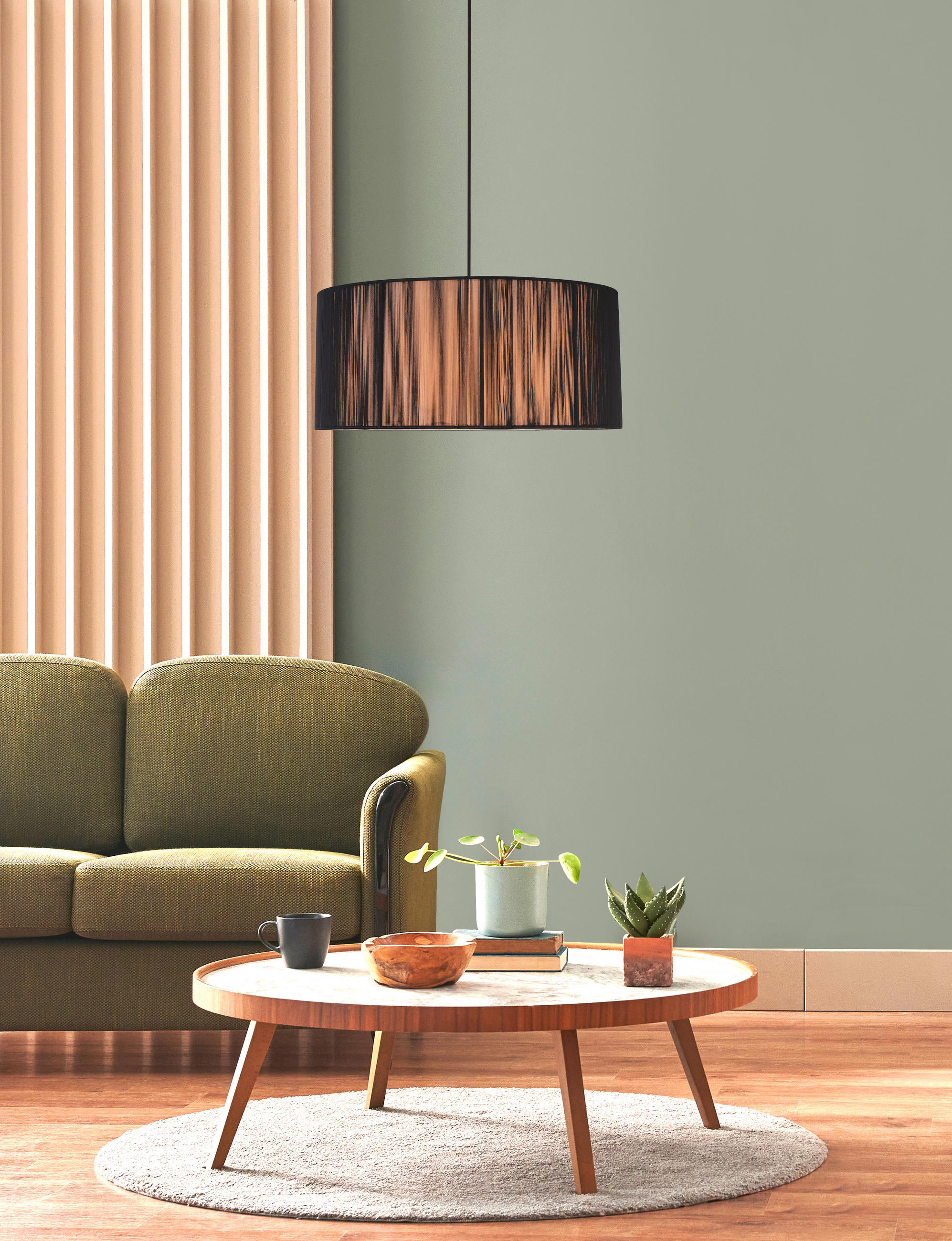 PENDELLEUCHTE 45/45/100 cm   - Basics, Holz (45/45/100cm)