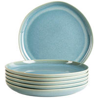 TELLERSET Cordelia 6-teilig  - Grün, Trend, Keramik (27cm) - Mäser