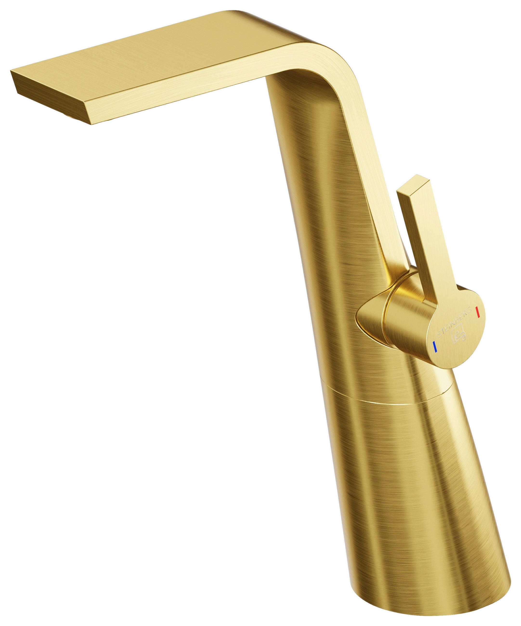 XXXLutz Waschtischarmatur Steinberg Serie 260 Gold 6.1x27.9x23.7 cm