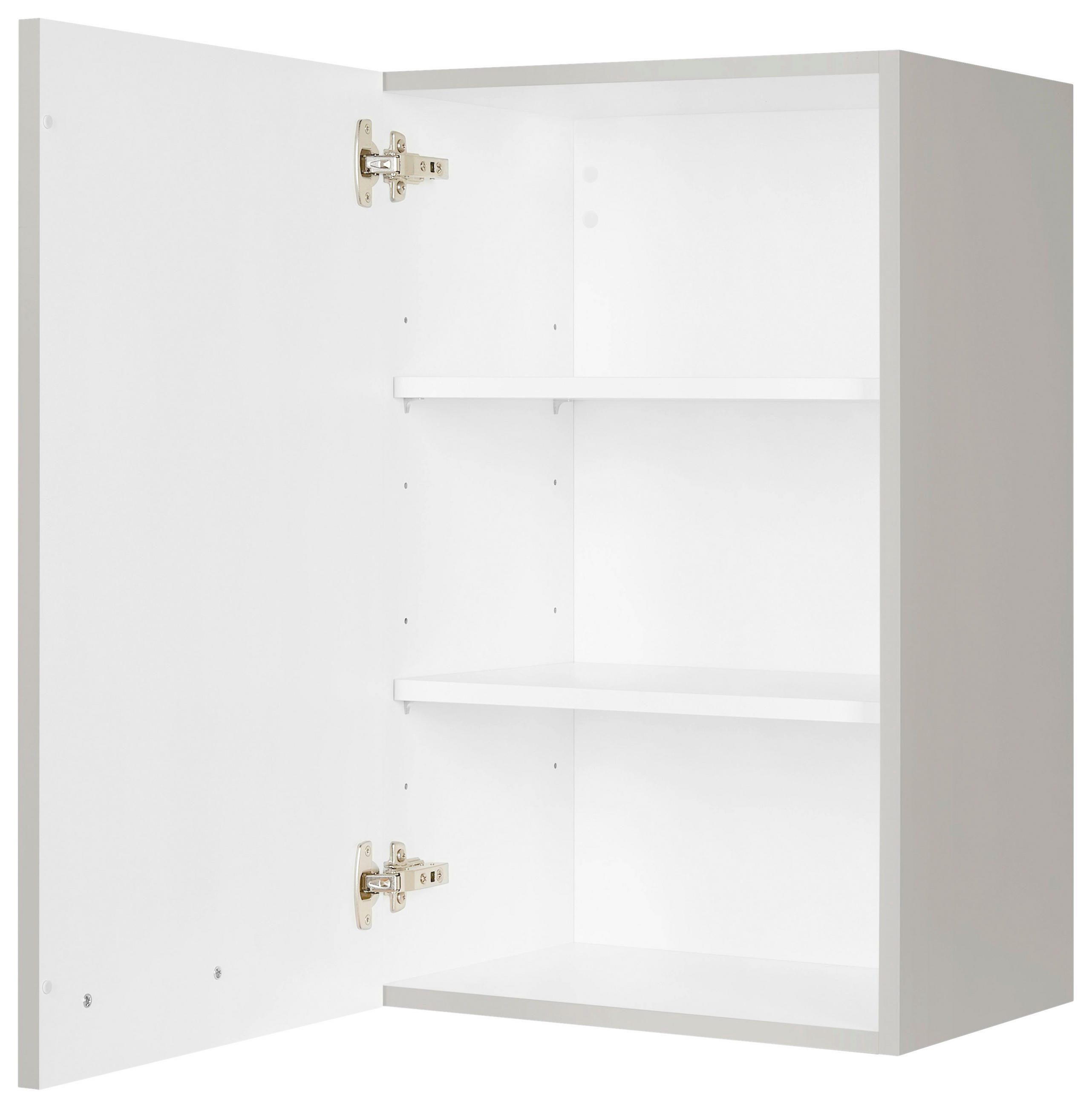 KÜCHENOBERSCHRANK 45/72/35 cm  in Grau  - Edelstahlfarben/Grau, MODERN, Holzwerkstoff (45/72/35cm) - Nobilia