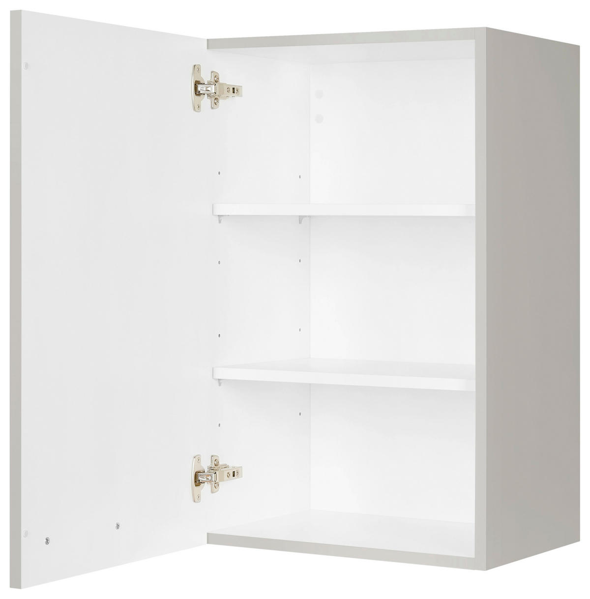 KÜCHENOBERSCHRANK 45/72/35 cm  in Grau  - Edelstahlfarben/Grau, MODERN, Holzwerkstoff (45/72/35cm) - Nobilia