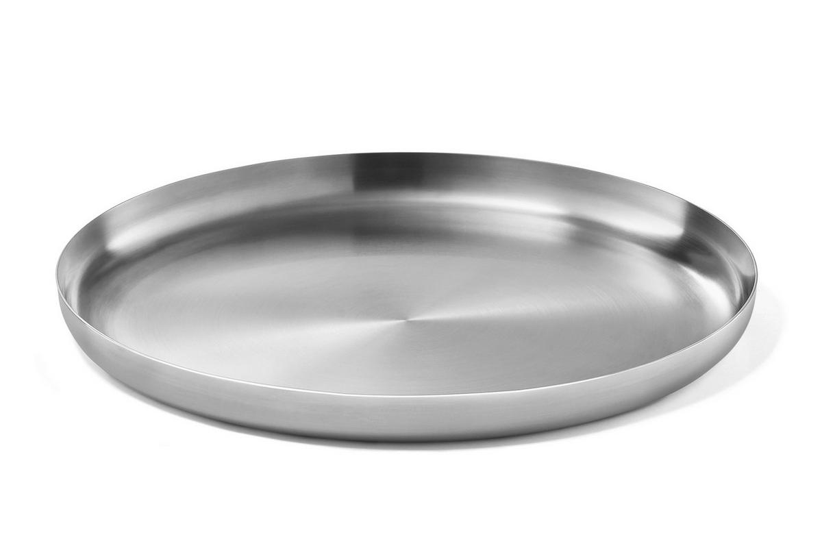 PLADENJ        23/2 cm      - barve nerjavečega jekla, Basics, kovina (23/2cm) - Zack
