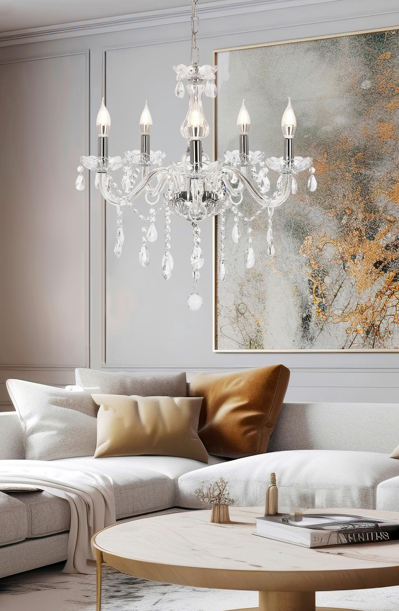 TAKKRONA Cristallo 56/56/100 cm  - transparent, Klassisk, metall (56/56/100cm)