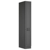 SKÅP MED UTDRAGSFUNKTION 30/200/60 cm  i grå  - svart/grå, Lifestyle, metall/trämaterial (30/200/60cm) - Held
