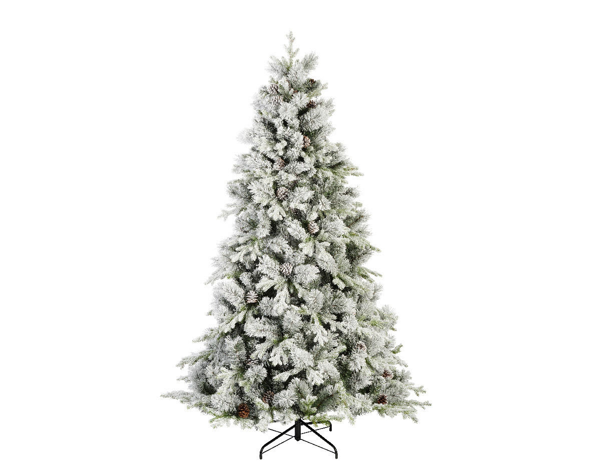 BOŽIČNA JELKA 180 cm  - zelena, Basics, kovina/umetna masa (110/180cm) - X-Mas