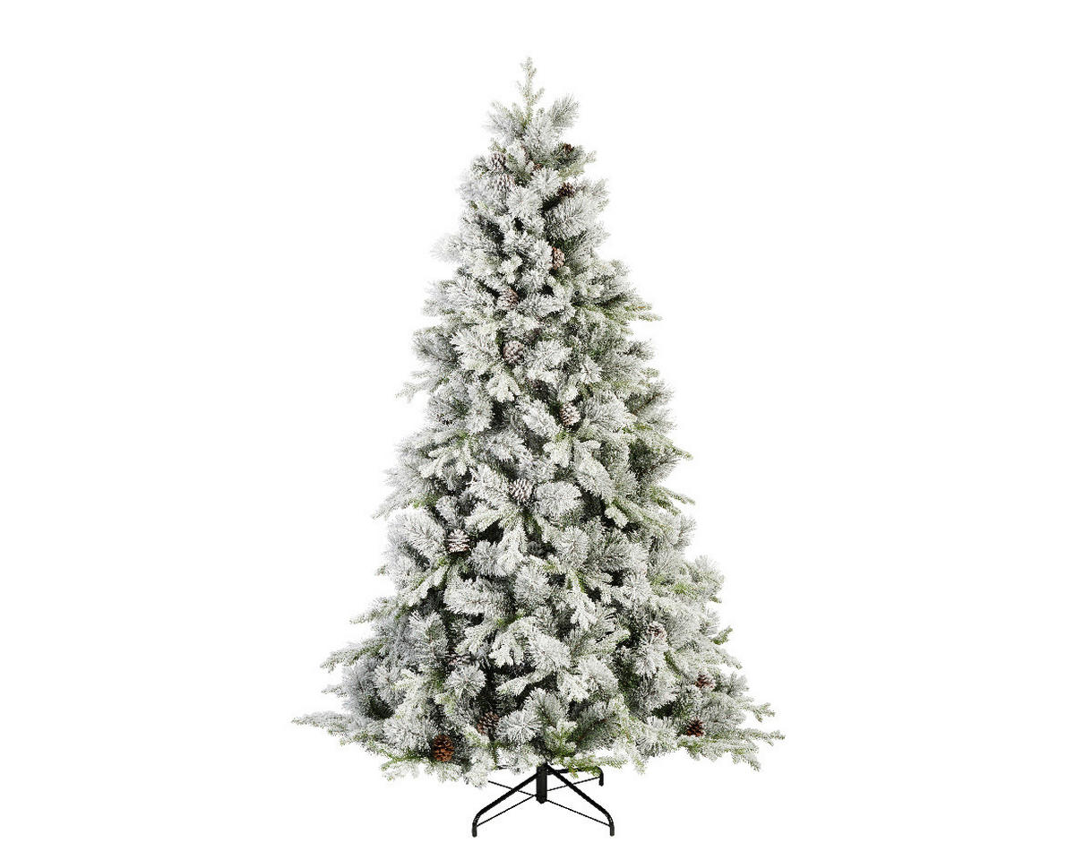 NOVOGODIŠNJA JELKA - zelena, Osnovno, metal/plastika (110/180cm) - X-Mas