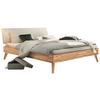BETT 90/200 cm  in Kernbuche  - Buchefarben/Kernbuche, Design, Holz (90/200cm) - Hasena