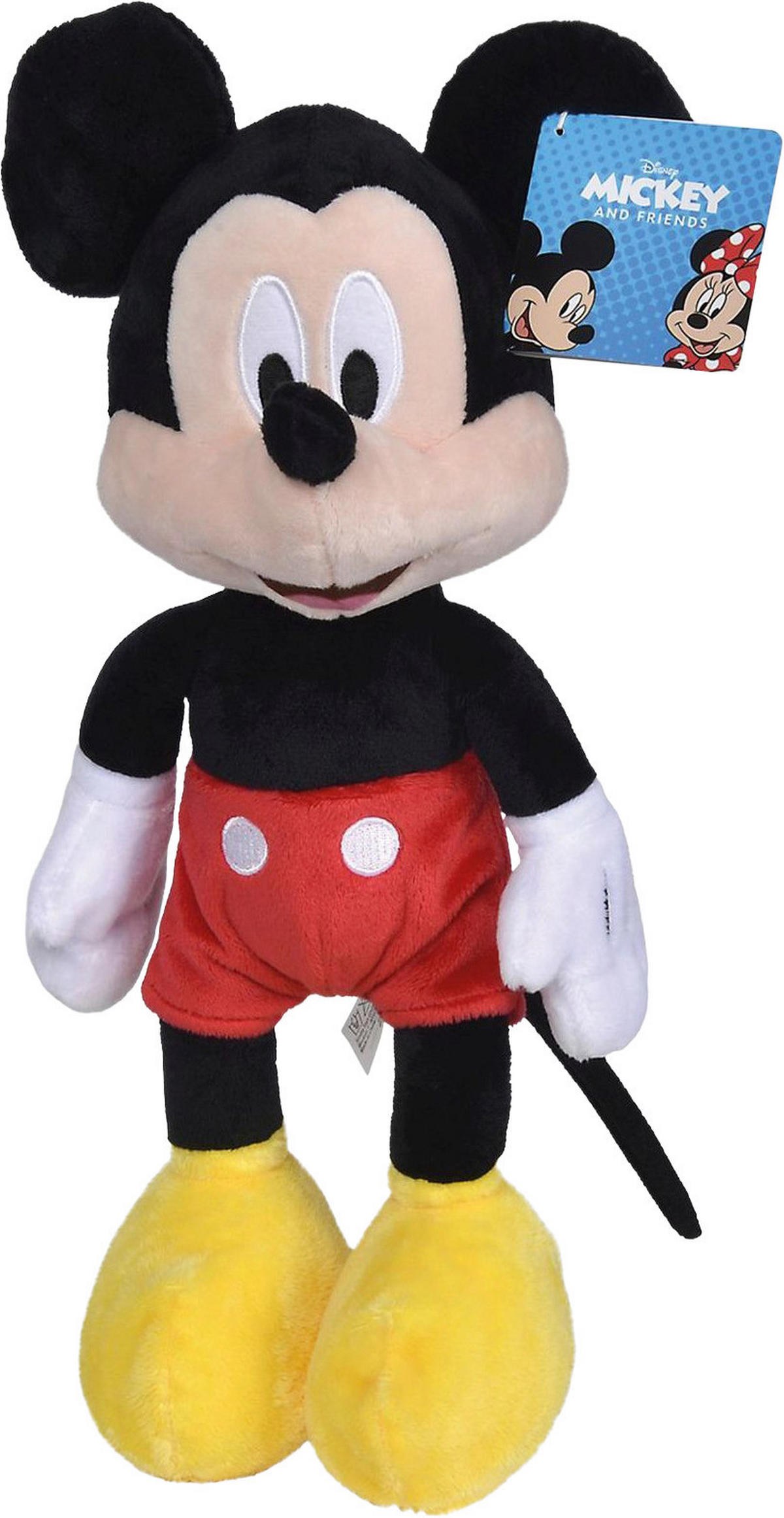 PLÜSCHTIER Mickey & Minnie  - Multicolor, Basics, Textil (13/17/25cm) - Disney
