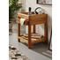 BEISTELLTISCH Wildeiche vollmassiv Eichefarben - Eichefarben, Design, Holz (40/60/40cm) - Carryhome BEISTELLTISCH Wildeiche vollmassiv Eichefarben - Eichefarben, Design, Holz (40/60/40cm) - Carryhome