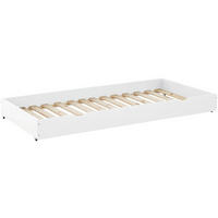 BETTSCHUBKASTEN Weiß  - Weiß, MODERN, Holz/Kunststoff (90/190cm) - MID.YOU