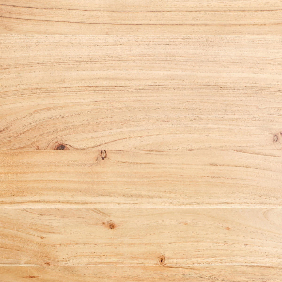ESSTISCH in Holz, Metall 80/80/76 cm  - Schwarz/Akaziefarben, Natur, Holz/Metall (80/80/76cm) - Xora