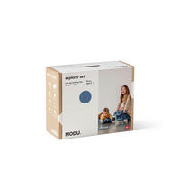 KONSTRUKCIONA IGRAČKA - tamnoplava/svetloplava, Osnovno (55/40/20cm) - MODU