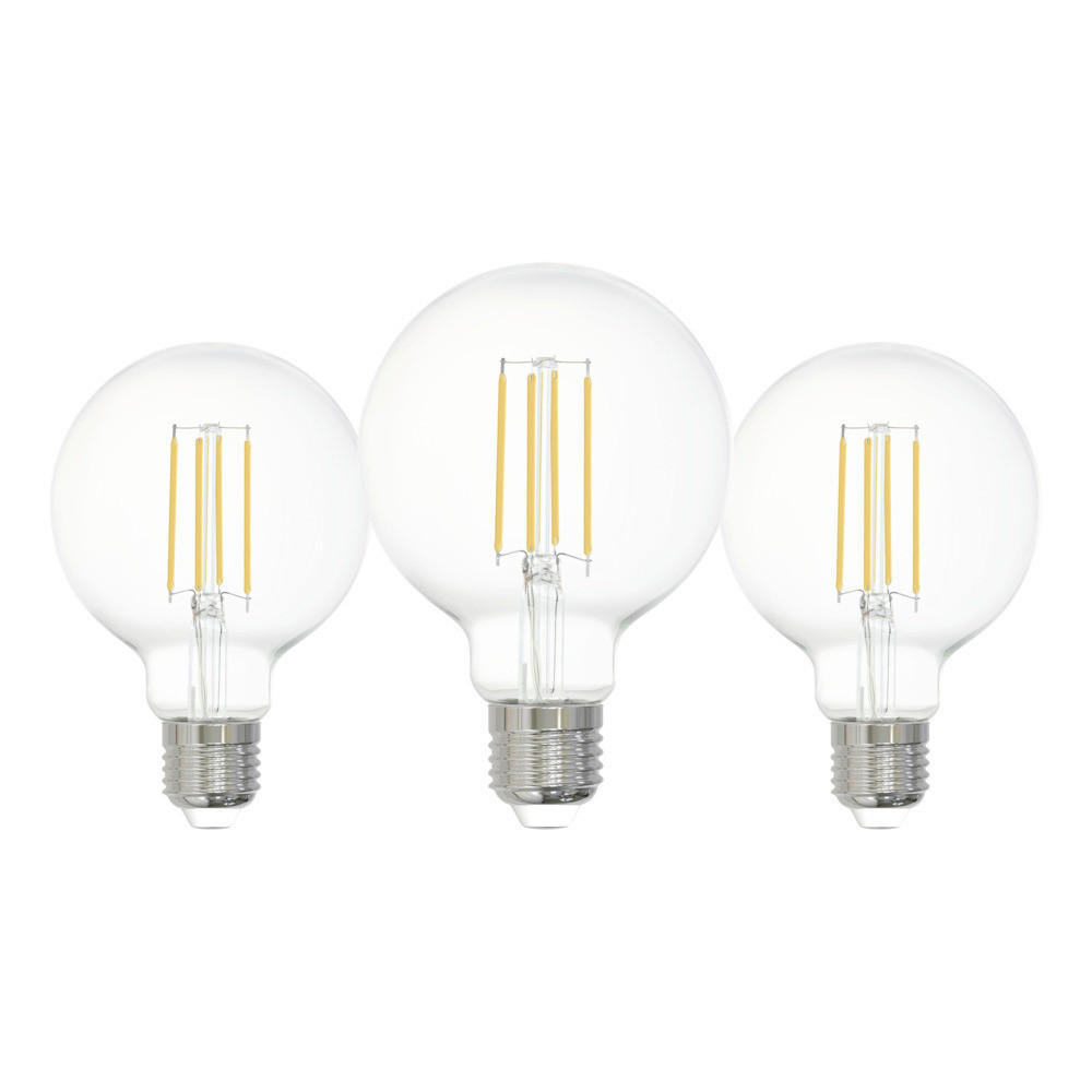 LED-GLÖDLAMPA E27 4 W   - transparent, Basics, glas (8/12cm) - Eglo