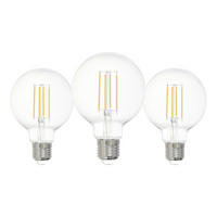 LED-GLÖDLAMPA E27 4 W   - transparent, Basics, glas (8/12cm) - Eglo