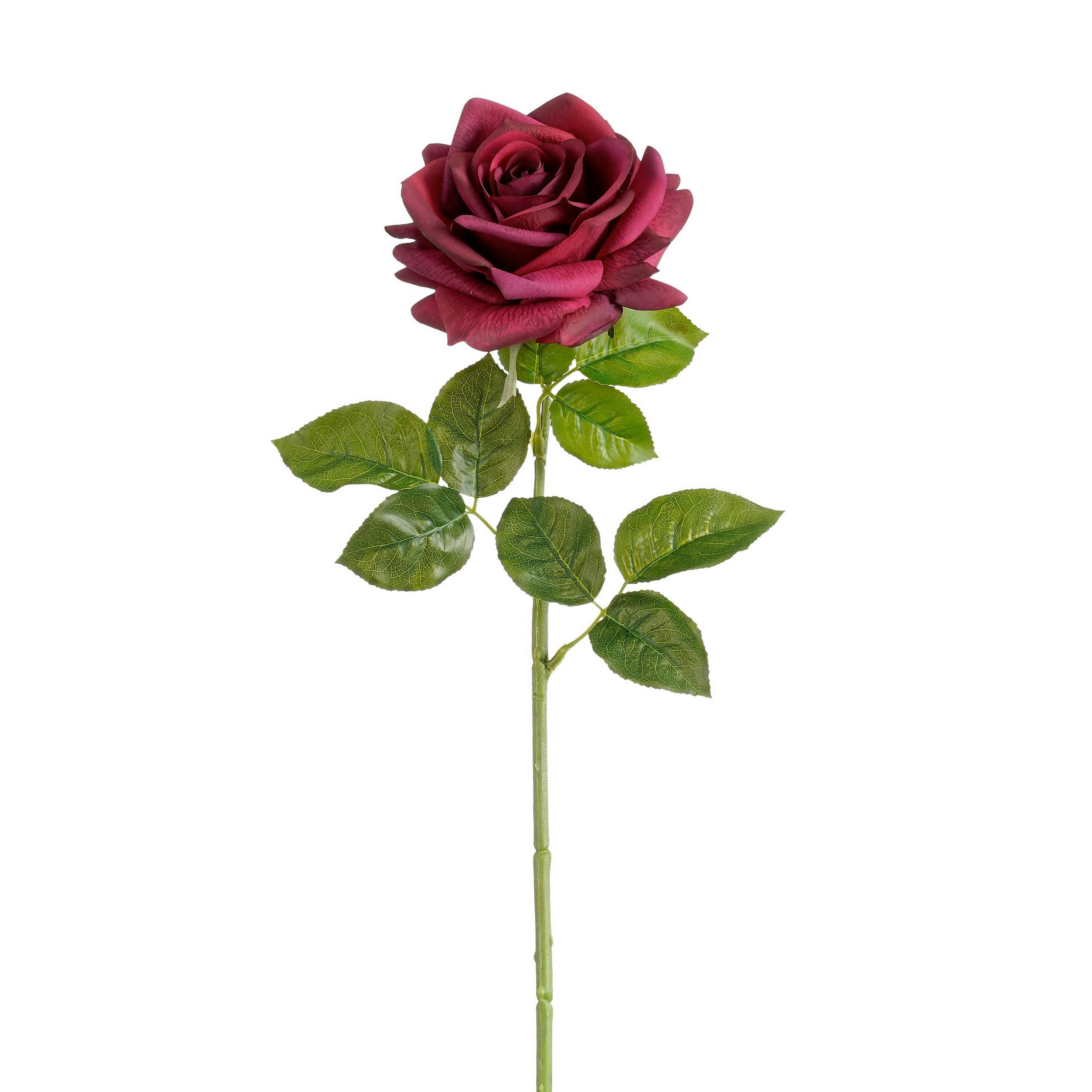 VEŠTAČKI CVET         65/12/12 cm     - bordo, Osnovno, tekstil (65/12/12cm)