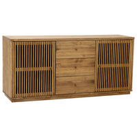 SIDEBOARD  182/84/50 cm 3 Schublade(n)  - Eichefarben, MODERN, Holz/Holzwerkstoff (182/84/50cm) - MID.YOU