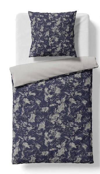 BETTWÄSCHESET Black Premium Damast Damast 160/210 cm  65 cm/100 cm  - Perlmutt, Basics, Textil (160/210cm) - Fleuresse