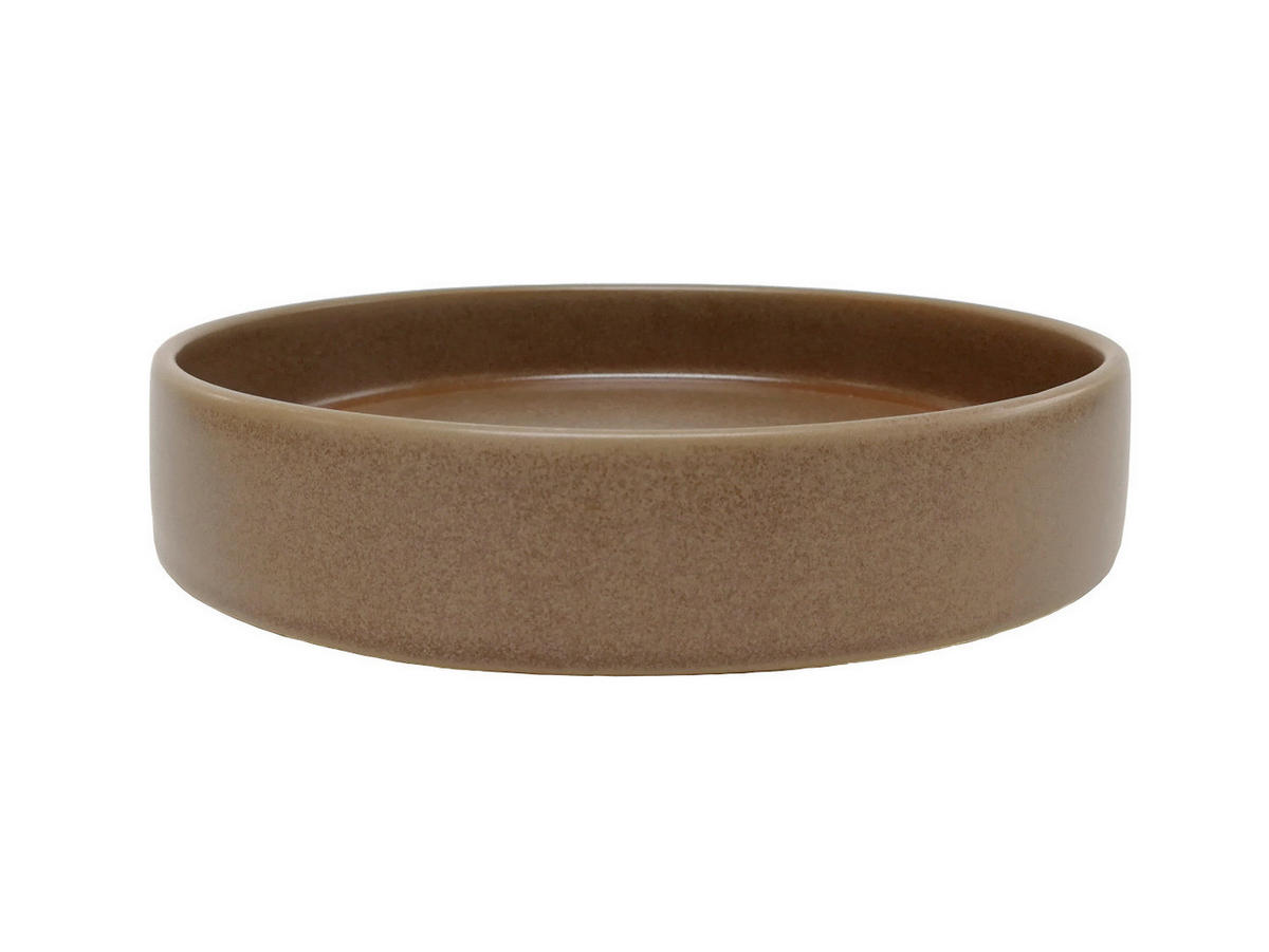 GOURMETTELLER Braun 21 cm Kyoto  - Braun, Trend, Keramik (21cm) - Novel