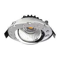 LED-EINBAUSPOT - Chromfarben, Konventionell, Metall (8,2/8,2/4,1cm)