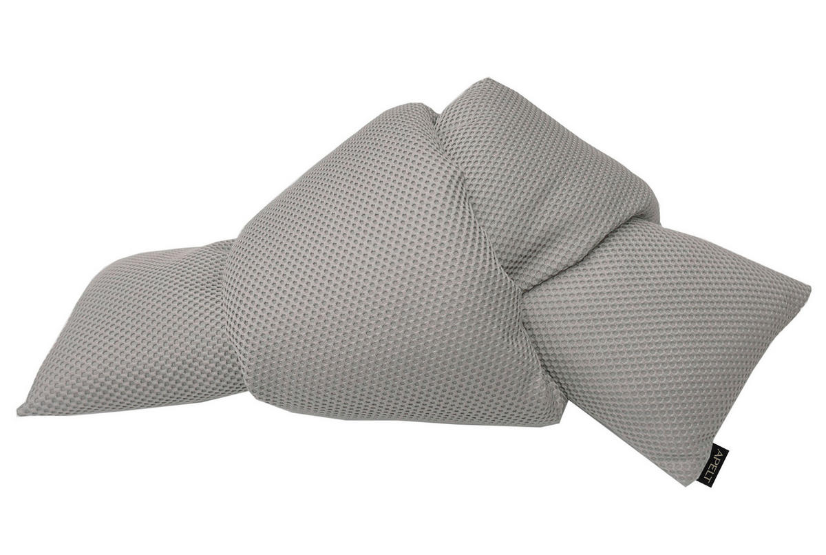 ZIERKISSEN 31/53 cm  - Grau, Basics, Textil (31/53cm) - Apelt