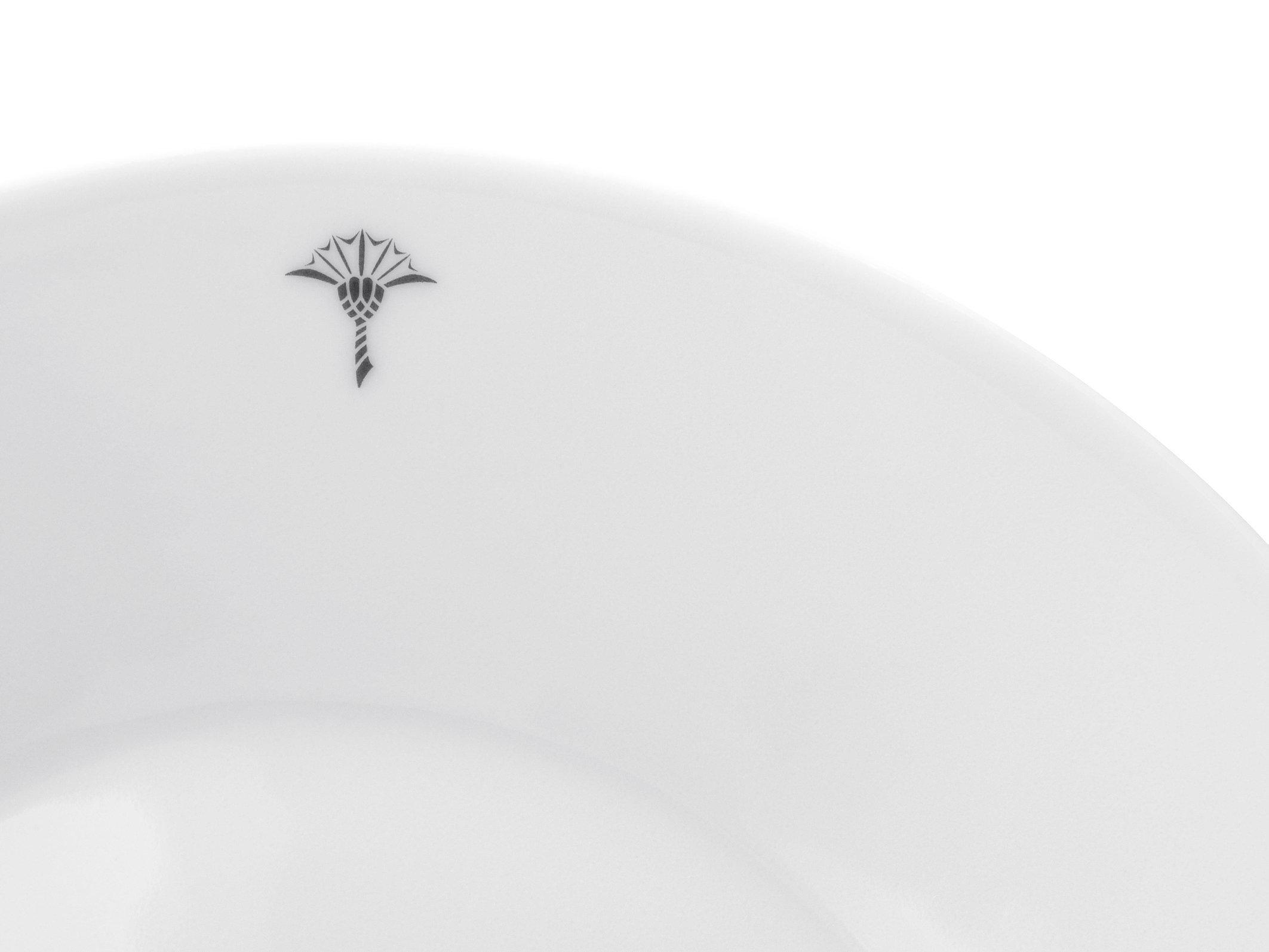 FRÜHSTÜCKSTELLERSET Single Cornflower 2-teilig  - Weiß, Design, Keramik (22cm) - Joop!