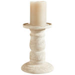 KERZENHALTER - Goldfarben/Creme, LIFESTYLE, Keramik (14,5/20cm) - Ambia Home