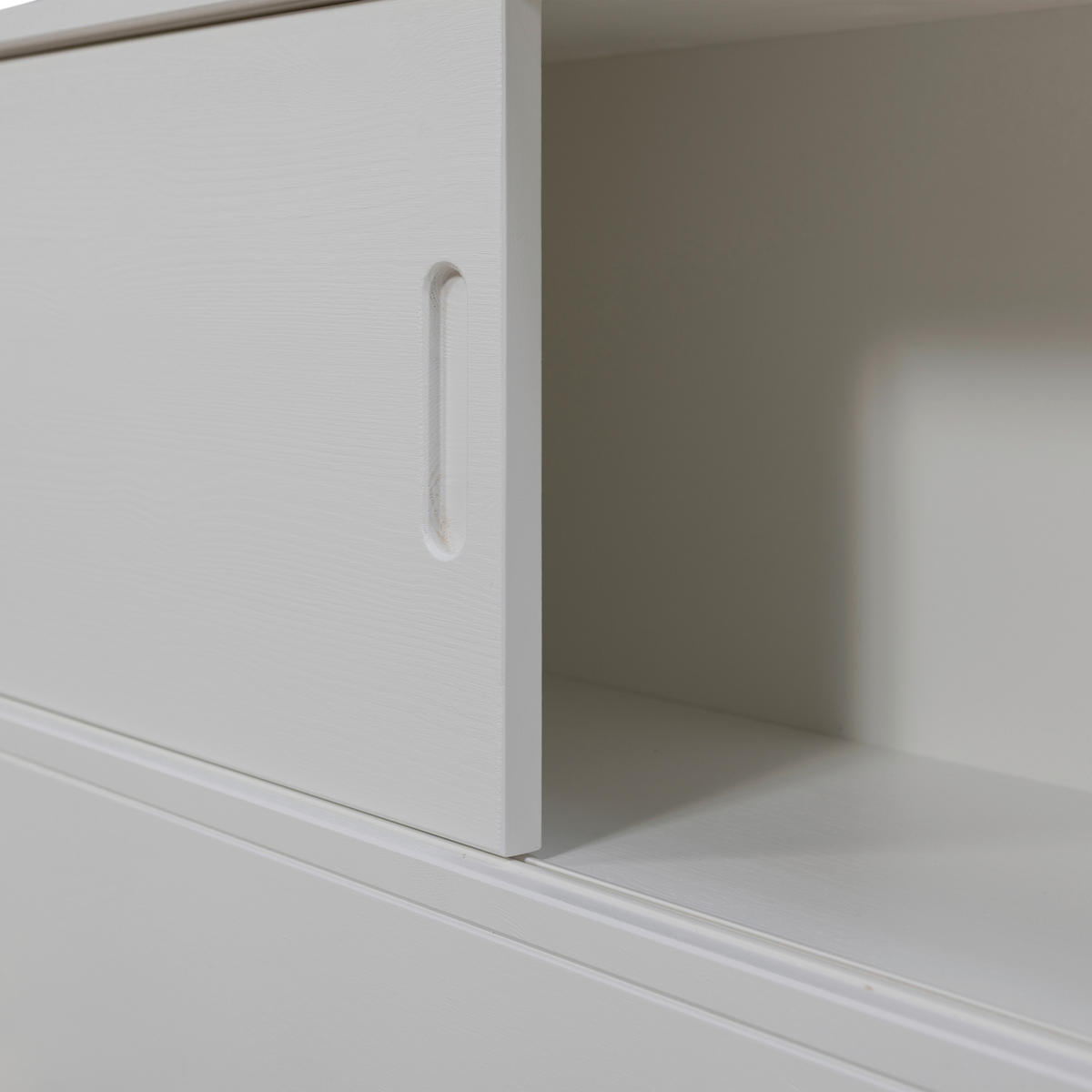 BODENBETT. - Weiß, Basics, Holz (90/200cm) - MID.YOU