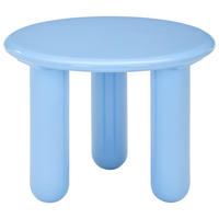 BEISTELLTISCH 60/60/45 cm Blau rund  - Blau, Design, Holzwerkstoff (60/60/45cm) - Novel