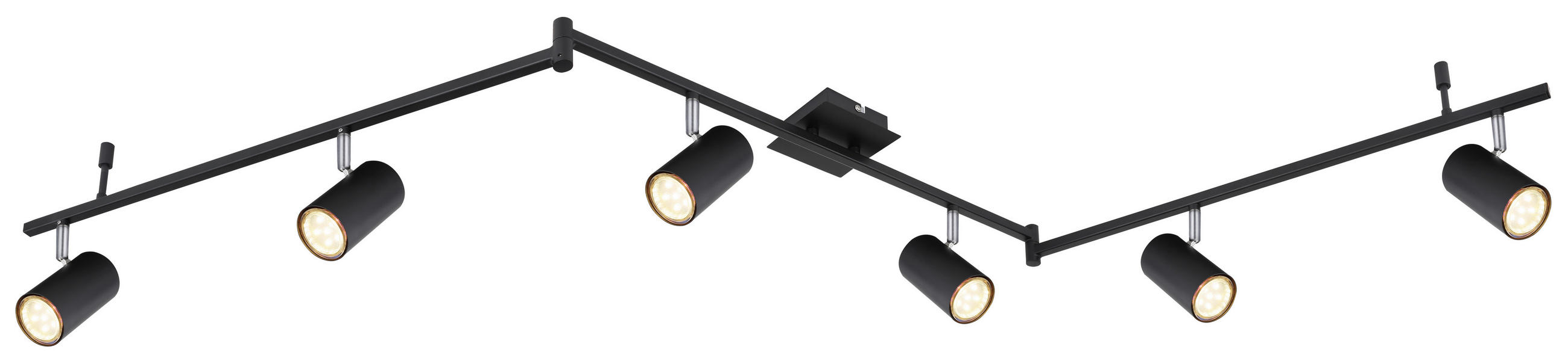 SPOTLIGHT 180/10/18,5 cm - svart, Design, metall (180/10/18,5cm) - Globo